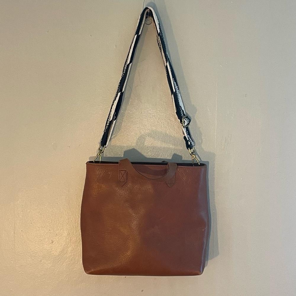 Madewell The Zip-Top Transport Crossbody Bad with Removable Strap